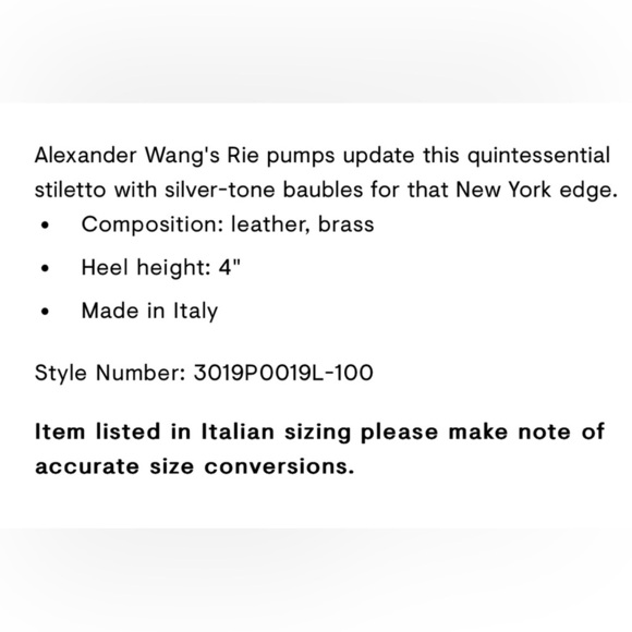 HOST PICK 🔥 Alexander Wang Rie Pumps - Picture 3 of 10